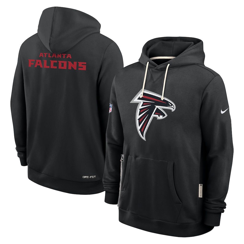 Men 2026 NFL Atlanta Falcons hoodie black 02-0